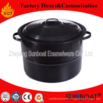 Sunboat 33qt Enamel Stock Pot Cookware /Enamel Steamer